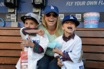 Britney Spears And Sons Visit Dodgers Stadium - April 17, 2013