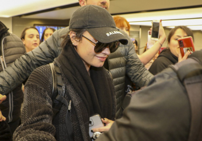 EXCLUSIVE Demi Lovato in Argentina