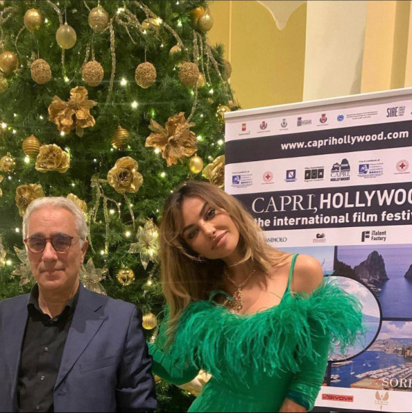 Madalina Ghenea la Festivalul Internațional de Film Capri Hollywood/ Instagram