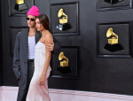 Justin Bieber și Hailey la premiile Grammy 2022/ Profimedia