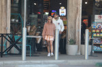 *EXCLUSIVE* Lady Gaga stops by the Vintage Grocers with her boyfriend