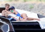 *PREMIUM-EXCLUSIVE* Helping him heal. Hailey Bieber puts on a very loved up display with Justin as two relax during their time in Couer d’Alene