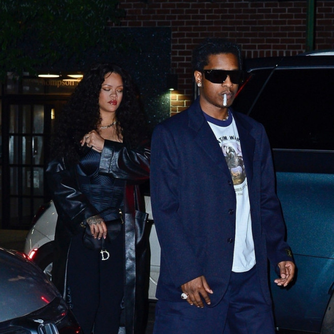 Rihanna, fotografiată alături de A$AP Rocky