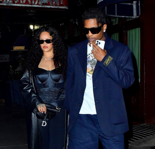 Rihanna, fotografiată alături de A$AP Rocky