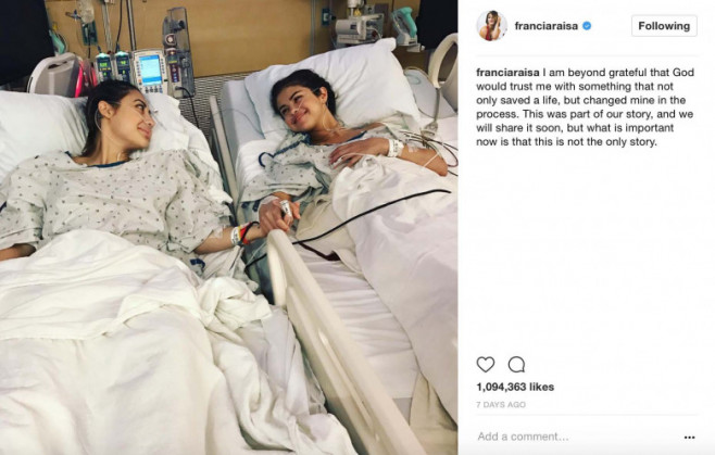 Selena Gomez's BFF Francia Raisa shows off scars during workout following kidney donation.