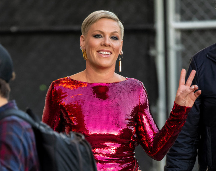 Pink at Kimmel