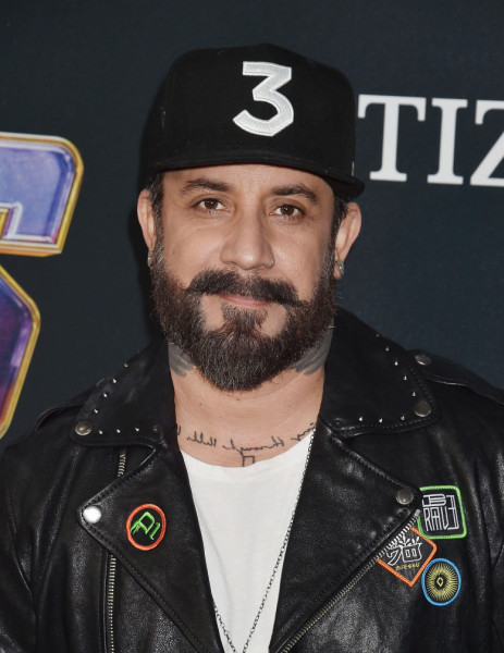 LOS ANGELES, CA - APRIL 22: AJ McLean arrives at the world premiere Of Walt Disney Studios Motion Pictures 'Avengers: Endgame' at the Los Angeles Convention Center on April 22, 2019 in Los Angeles, California.