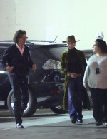 EXCLUSIVE: Singer Shania Twain and her husband Frédéric Thiébaud are seen being escorted into the Adele concert in Las Vegas, Nevada.