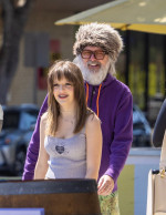 *EXCLUSIVE* Michael Lockwood takes his daughter out for lunch at Kreation