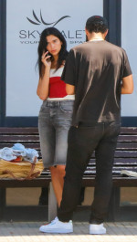 *EXCLUSIVE* *WEB MUST CALL FOR PRICING* Popstar Dua Lipa and her new beau Romain Gavras seen smoking with friends while on a summer vacation in Ibiza