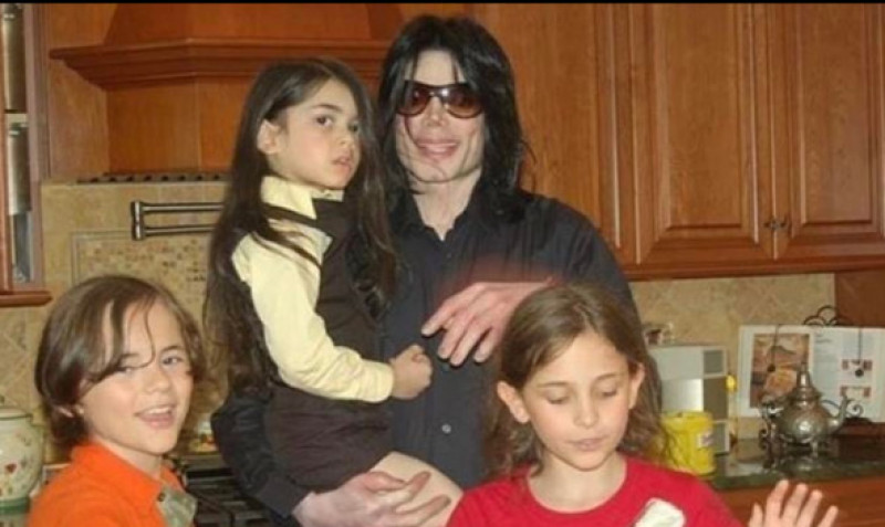 michael jackson copii