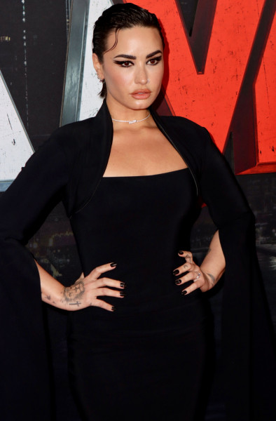 Demi Lovato at the ''Scream VI'' film premiere, NYC