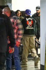 *PREMIUM-EXCLUSIVE* It's ON! Kendall Jenner and Bad Bunny share VERY AFFECTIONATE moment during date night as rumored couple are spotted sharing a kiss on a date night.