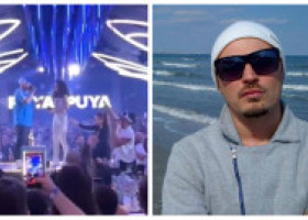 Puya și-a întrerupt concertul când o domnișoară a urcat pe scenă. Imaginile sunt virale: ”Mi-am schimbat total părerea despre el!”