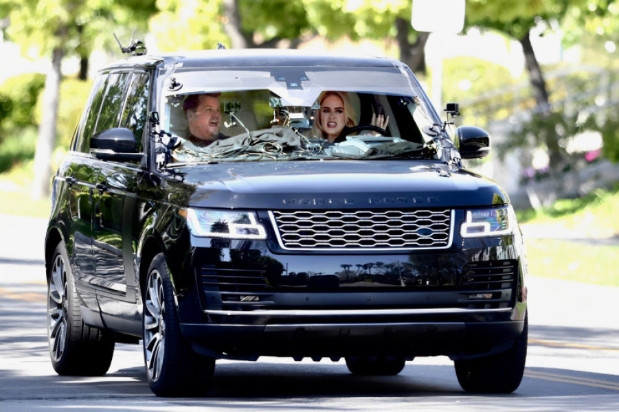 Adele și James Corden/ Profimedia