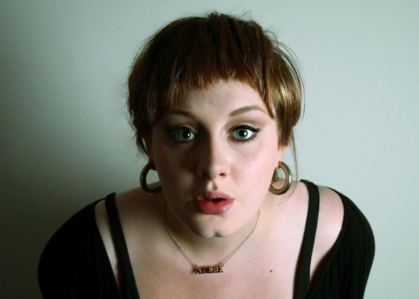 Adele Adkins Singer Songwriter photo booth portrait