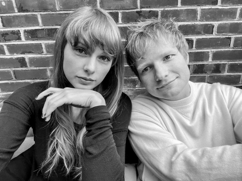 Ed Sheeran și Taylor Swift/ Profimedia