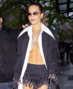 EXCLUSIVE: Rita Ora Leaves Her New York City Hotel And Heads To A Doctors Appointment