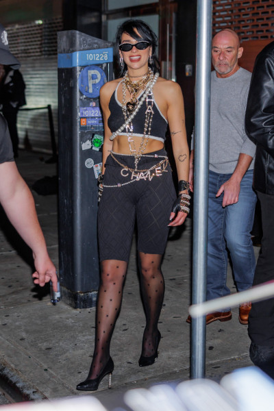Dua Lipa is seen leaving her MET Gala after party