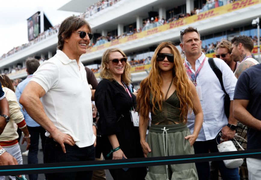 Les célébrités assistent au Grand Prix de Formule 1 de Miami