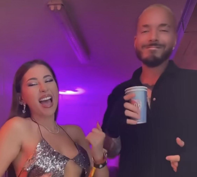 Nicole Cherry și J. Balvin/ Foto: Instagram