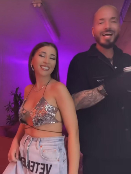 Nicole Cherry și J. Balvin/ Foto: Instagram