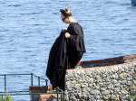*PREMIUM-EXCLUSIVE* *MUST CALL FOR PRICING* PICS TAKEN ON 7th MAY, 2023* Pictured a day before their wedding, The Australian Pop Superstar Singer Sia looks chic and stylish out in the Italian sunshine of Portofino with her man Dan Bernard as the pair pack