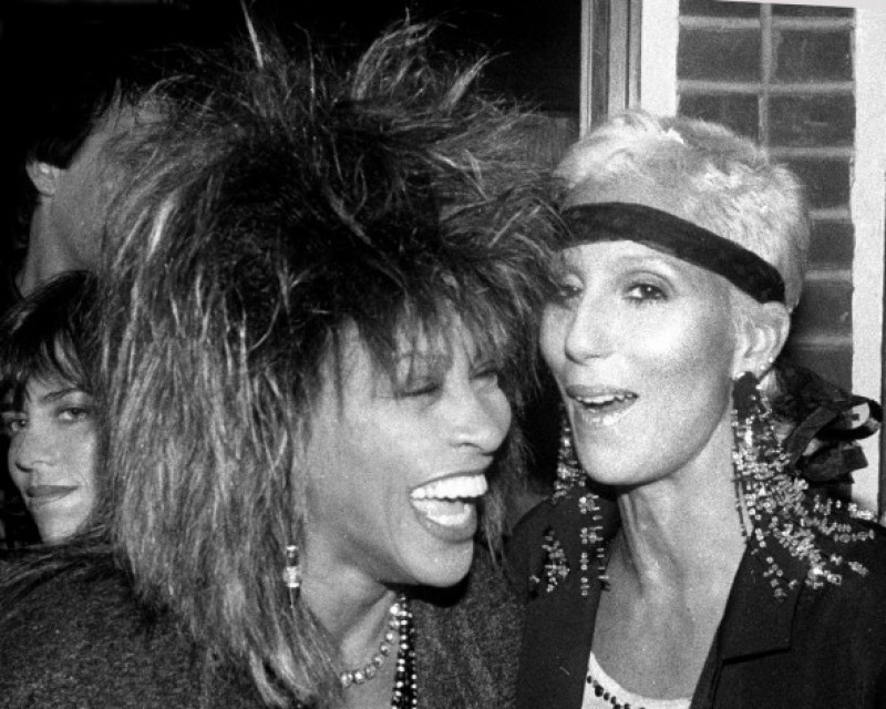 Cher și Tina Turner, în 1990 / Profimedia Images