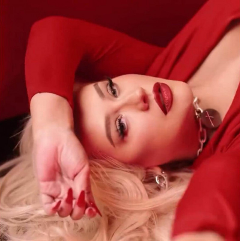 Christina Aguilera in new advert for her signature fragrance, “Xtina.”