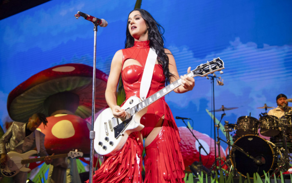 Katy Perry dio un concierto privado para una importante cadena mexicana