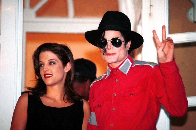Lisa Marie Presley și Michael Jackson
