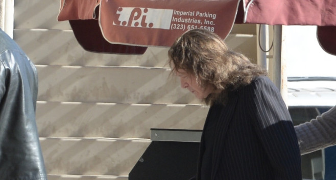 EXCLUSIVE: Ozzy Osbourne Heads to a Private Screening of Napoleon in Los Angeles