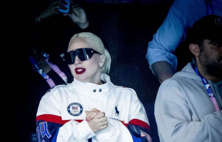 Lady Gaga At The Paris 2024 Olympic Games Swimming - 28 July 2024
