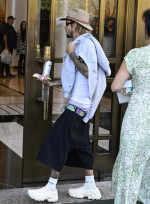 Justin Bieber Arrives At Waldorf Astoria In Beverly Hills - 8 Aug 2024