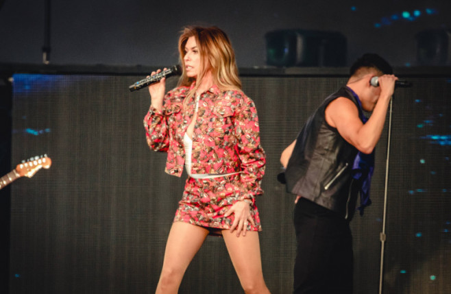 Shania Twain performs at British Summertime in Hyde Park Festival 2024 at Hyde Park on July 7th, 2024 in London, England