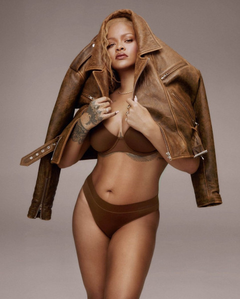 Rihanna in new advertising photoshoot for the 'Soft N’ Savage' collection