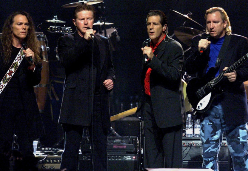 The Eagles skupina USA Timothy B. Smith Don Henley Glenn Frey Joe Walsh