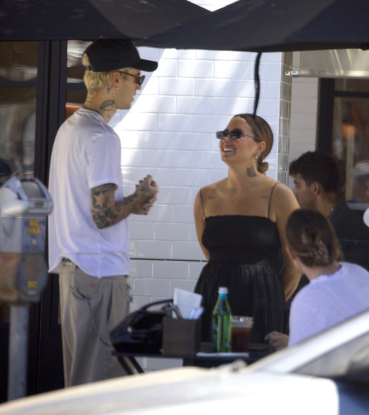 *EXCLUSIVE* Demi Lovato celebrates birthday with fiancé over breakfast in Studio City