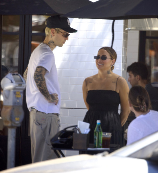 *EXCLUSIVE* Demi Lovato celebrates birthday with fiancé over breakfast in Studio City
