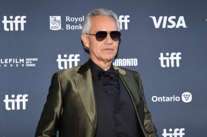 'Andrea Bocelli: Because I Believe' World Premiere, 2024 Toronto Film Festival, Canada - 07 Sep 2024