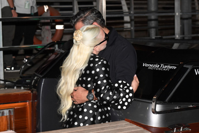 Lady Gaga And Michael Polansky Arrive At Cipriani Hotel During Venice Festival - 2 Sep 2024