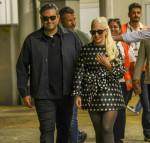 Lady Gaga And Michael Polansky Arrive Hand In Hand In Style At The Venice Film Festival