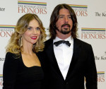 Foo Fighters guitarist Dave Grohl and his wife Jordyn arrive for the formal Artist s Dinner honoring the recipients of t