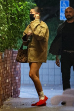 Hailey Bieber, prima apariție după ce a născut/ Profimedia