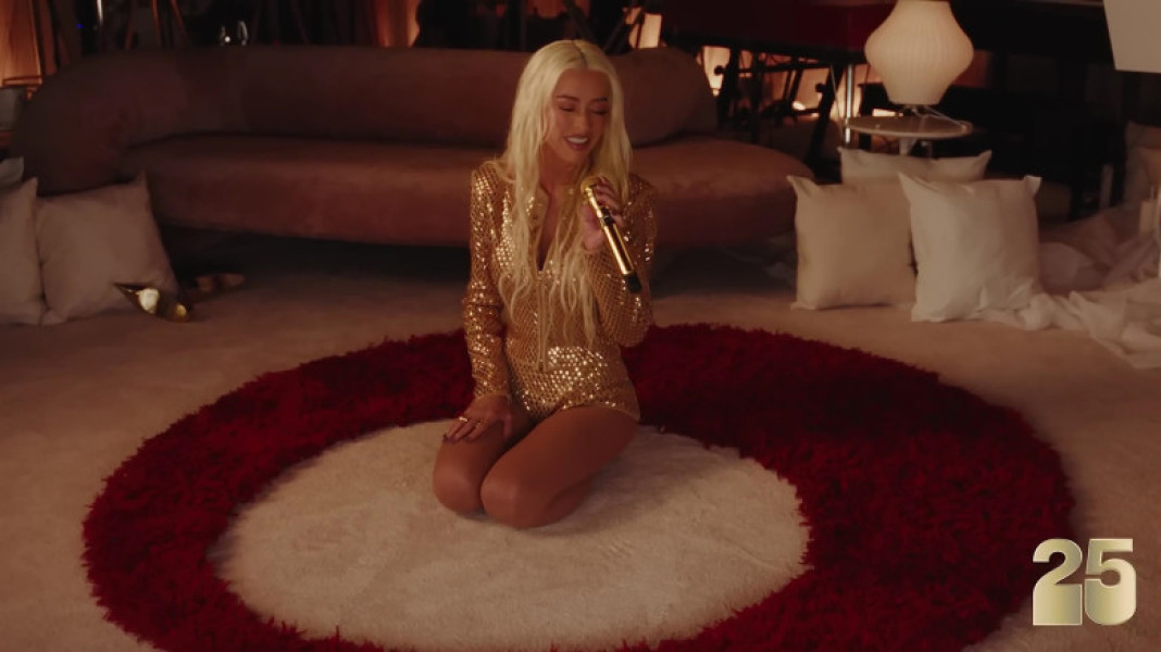 Christina Aguilera celebrates the 25th Anniversary of her self-titled debut album featuring musical guests Sabrina Carpenter and MGK