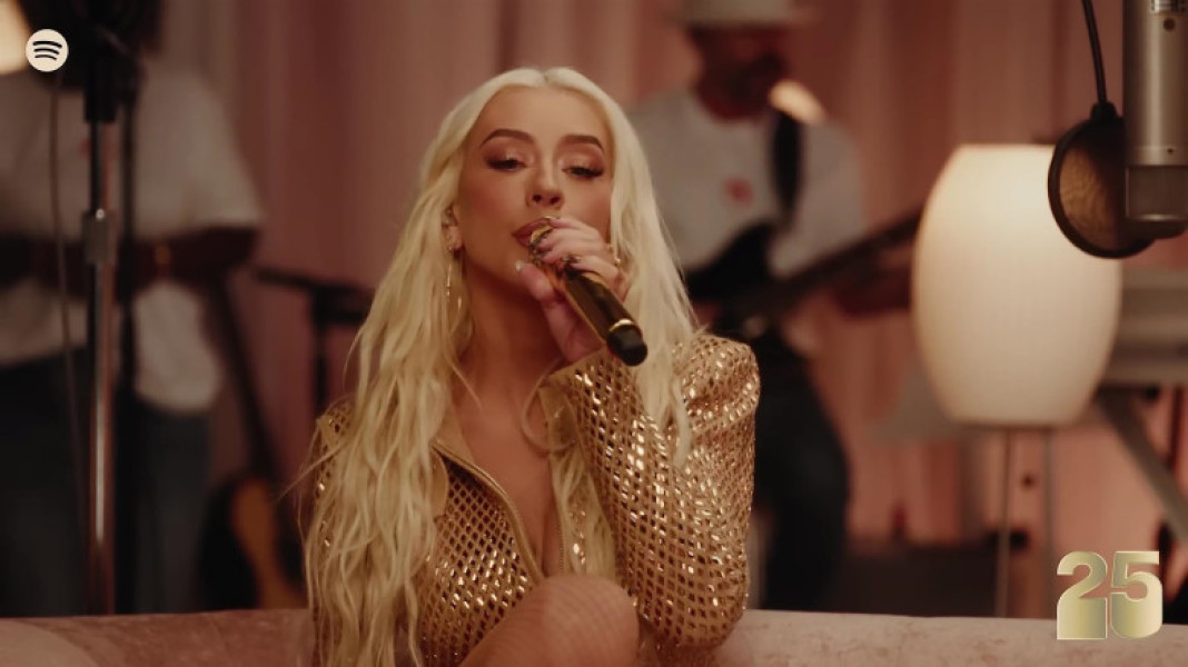 Christina Aguilera celebrates the 25th Anniversary of her self-titled debut album featuring musical guests Sabrina Carpenter and MGK