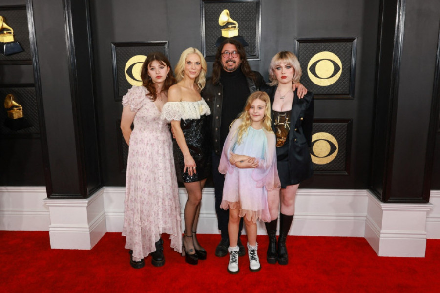 dave grohl, sotia si fiicele