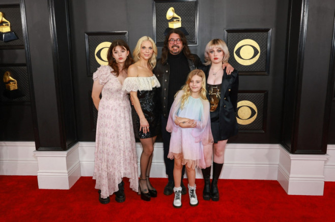 dave grohl, sotia si fiicele