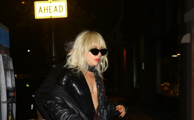 *EXCLUSIVE* Lady Gaga steps out with tech entrepreneur boyfriend Michael Polansky after the Rolling Stones party