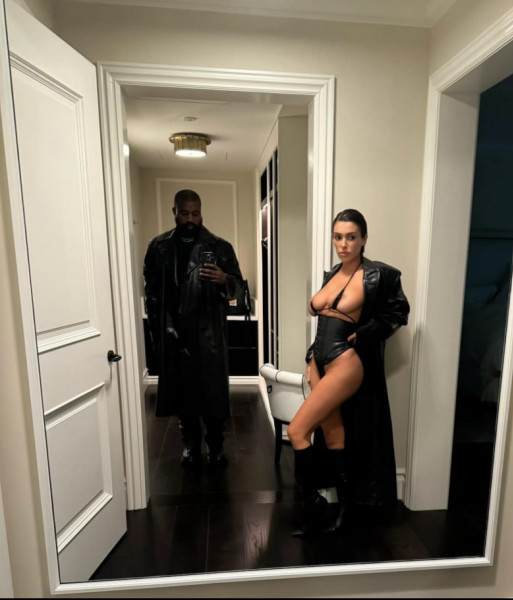 Bianca Censori și Kanye West/ Foto: Instagram